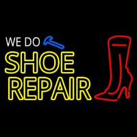 We Do Shoe Repair Neonreclame