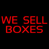 We Sell Bo es Neonreclame