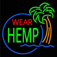 Wear Hemp Neonreclame