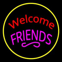 Welcome Friends Neonreclame