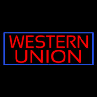 Western Union Neonreclame