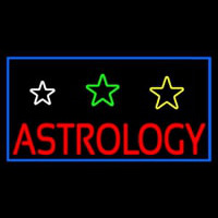 White Astrology Neonreclame