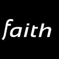 White Faith Neonreclame