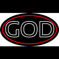 White God Block Neonreclame
