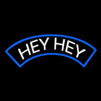 White Hey Neonreclame