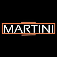 White Martini Real Neon Glass Tube Neonreclame