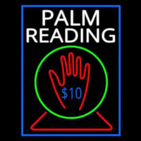White Palm Readings With Logo Neonreclame
