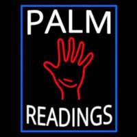 White Palm Readings With Palm Neonreclame