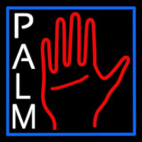 White Palm With Logo Neonreclame