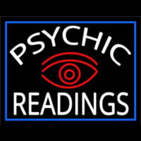 White Psychic Readings And Red Eye Neonreclame