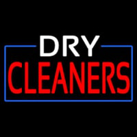 White Red Dry Cleaners Neonreclame