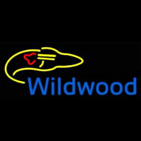 Wildwood Rocket Ship Neonreclame