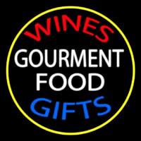 Wines Food Blue Gifts Neonreclame