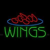 Wings Food Neonreclame