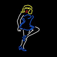 Woman Strip Night Club Neonreclame