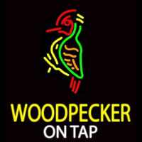 Woodpecker Hard Cider On Tap Neonreclame