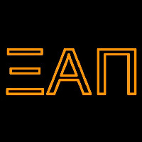 Xi Alpha Pi Neonreclame