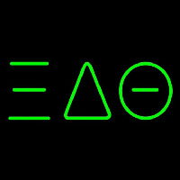 Xi Delta Theta Neonreclame