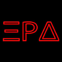 Xi Rho Delta Neonreclame