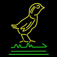 Yellow Bird Logo Neonreclame