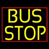 Yellow Bus Stop Neonreclame