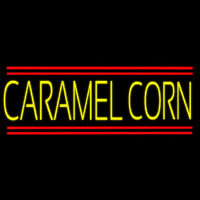 Yellow Caramel Corn Neonreclame