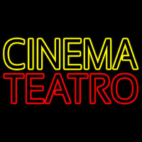 Yellow Cinema Red Teatro Neonreclame