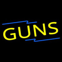 Yellow Guns Neonreclame