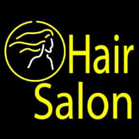 Yellow Hair Salon Neonreclame