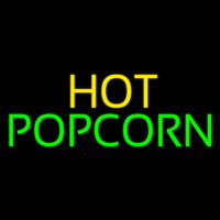 Yellow Hot Green Popcorn Neonreclame