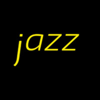 Yellow Jazz Cursive Neonreclame