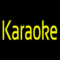 Yellow Karaoke 1 Neonreclame