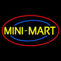 Yellow Mini Mart Neonreclame