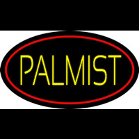 Yellow Palmist Block Neonreclame