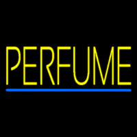 Yellow Perfume Blue Line Neonreclame