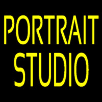 Yellow Portrait Studio Neonreclame