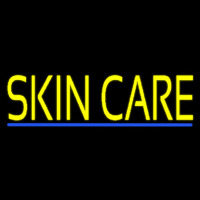 Yellow Skin Care Blue Line Neonreclame