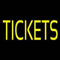 Yellow Tickets Neonreclame