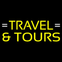 Yellow Travel And Tours Neonreclame