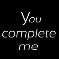 You Complete Me Neonreclame