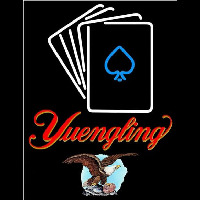 Yuengling Cards Beer Sign Neonreclame