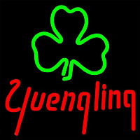 Yuengling Green Clover Beer Sign Neonreclame