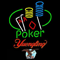 Yuengling Poker Ace Coin Table Beer Sign Neonreclame