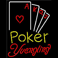 Yuengling Poker Ace Series Beer Sign Neonreclame