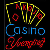 Yuengling Poker Casino Ace Series Beer Sign Neonreclame