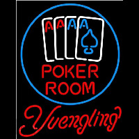 Yuengling Poker Room Beer Sign Neonreclame