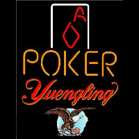 Yuengling Poker Squver Ace Beer Sign Neonreclame