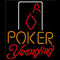 Yuengling Poker Squver Ace Beer Sign Neonreclame