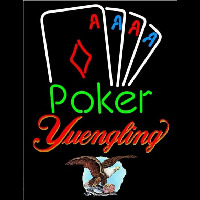 Yuengling Poker Tournament Beer Sign Neonreclame