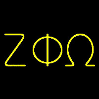 Zeta Phi Omega Neonreclame